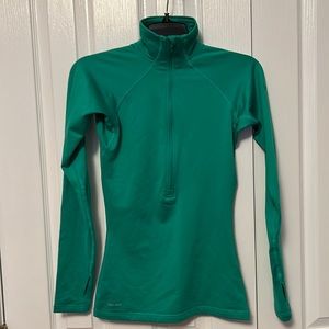 Nike Pro half zip fleece lined shirt NWOT